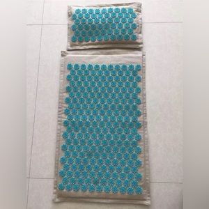 Yoga Acupressure Massage Mat Set